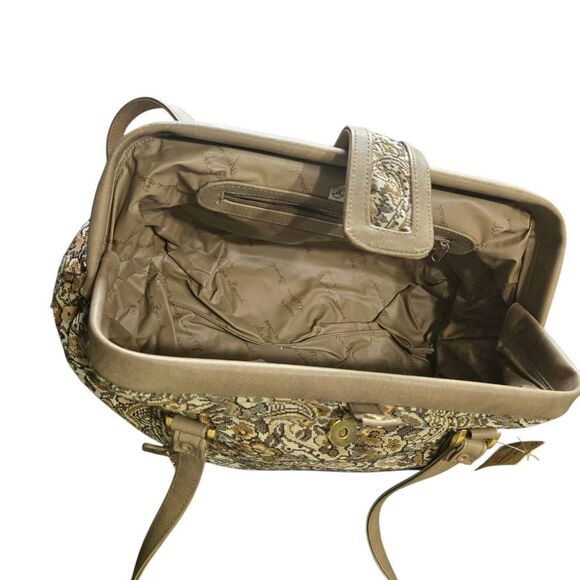 Valerie Barad Vintage Tapestry Needlepoint Bag NWT Frame Purse - Picture 5 of 8